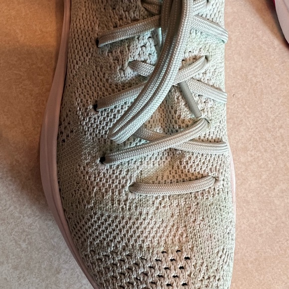 SOREL Women’s explorer blitz stride lace sneaker/shoe sea sprite white size 7 - Picture 8 of 10